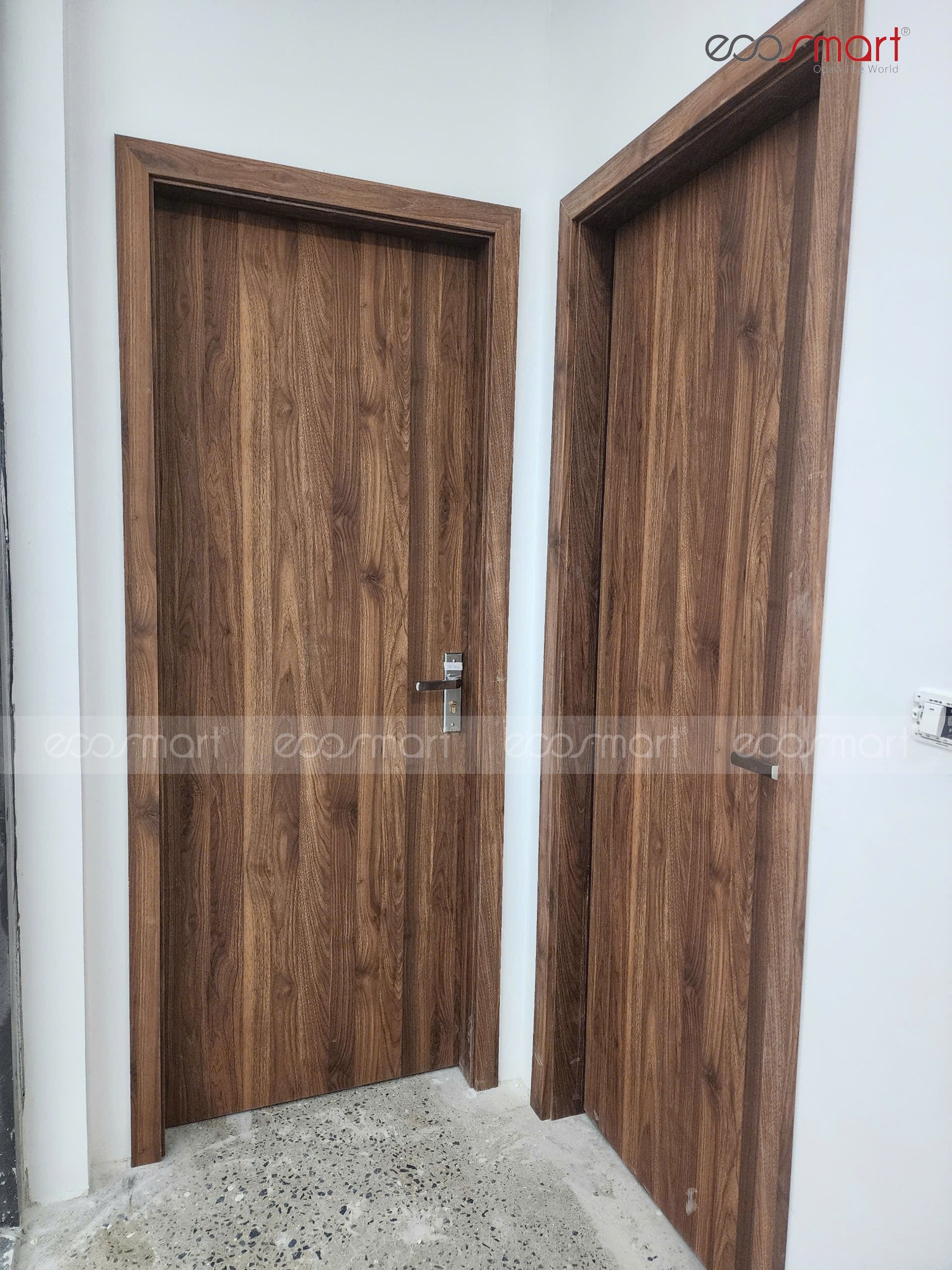 Cửa gỗ nhựa Composite Ecosmart 1
