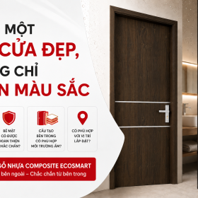 NHÌN MỘT BỘ CỬA ĐẸP, ĐỪNG CHỈ NHÌN MÀU SẮC