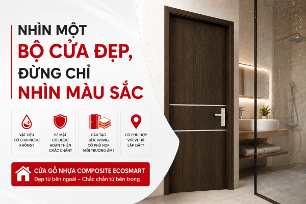 NHÌN MỘT BỘ CỬA ĐẸP, ĐỪNG CHỈ NHÌN MÀU SẮC