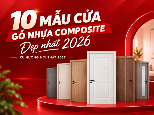 10 Mẫu Cửa Gỗ Nhựa Composite Đẹp Nhất